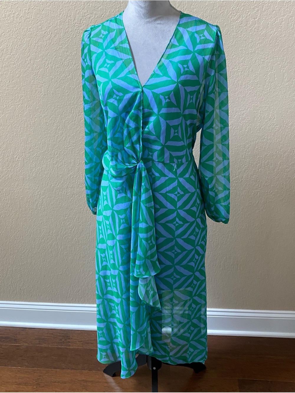 Sam Edelman Wrap Dress with slip - 4